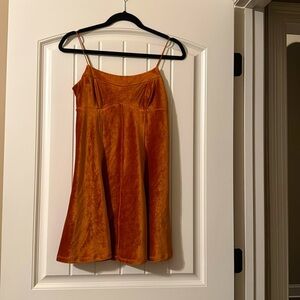 Wild Fable Burnt Orange Mini Dress NWT Size Small